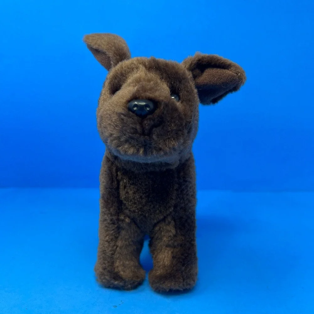 American Girl Chocolate Lab Puppy 7 Inch Brown Plush Poseable Dog BKB81 2014
